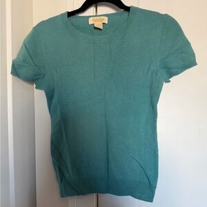 Peck & Peck Aqua Short Sleeve Tee